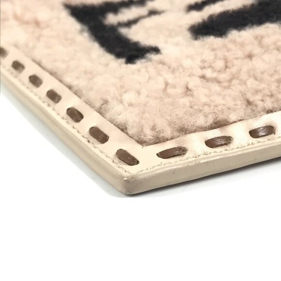 FENDI Smartphone case phone pouch FF logo fur charm boa bag Pouch - Picture 5 of 14